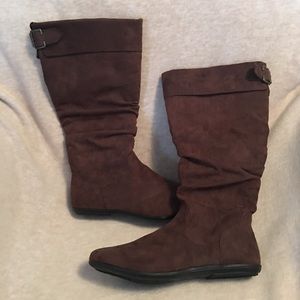 Brown Knee High Boots
